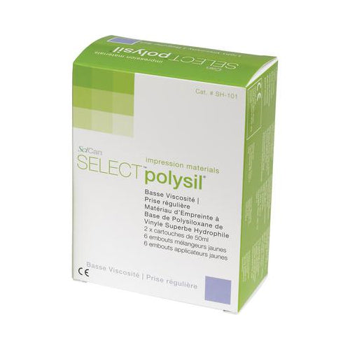 Scican SH-101 Polysil Heavy Body Regular Set Time Bright Green 2/Pk 50 mL Scican SH-101 Polysil Heavy Body Regular Set Time Bright Green 2/Pk 50 mL
